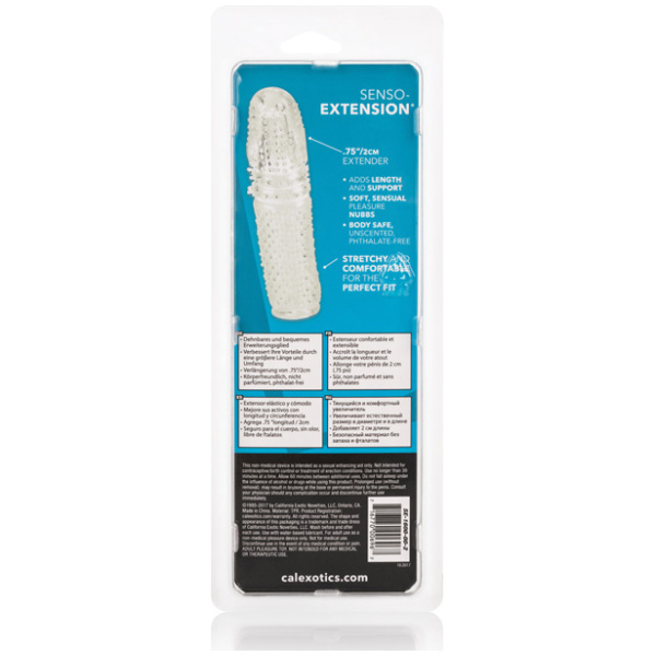 Senso Silicone Extension - Clear - Image 5