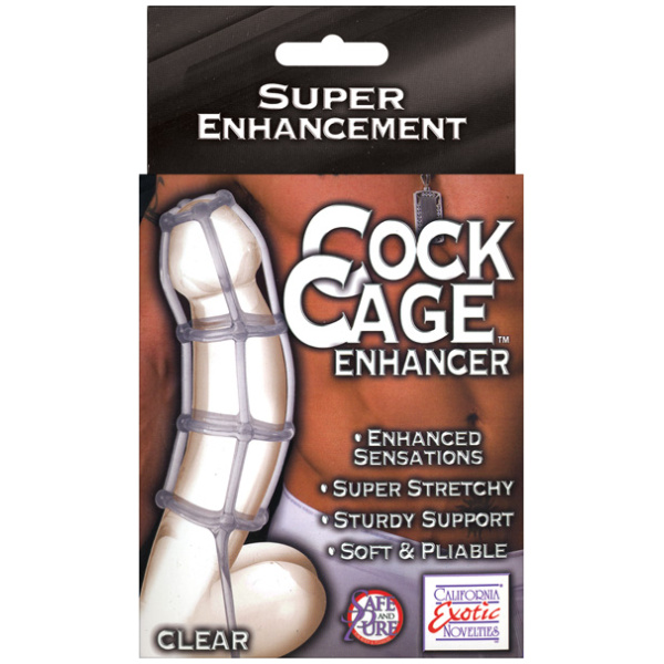 Cock Cage Enhancer - Clear