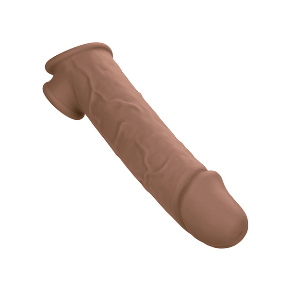 Performance Maxx Life-Like 8" Penis Extension - Brown - Image 4