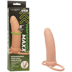 Performance Maxx Rechargeable Thick Dual Penetrator - Ivory