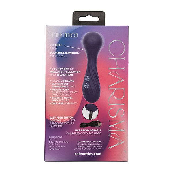 Charisma Temptation Massager - Blue - Image 2