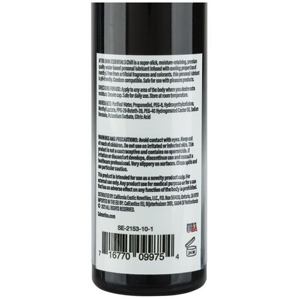 After Dark Essentials Chill Cooling Water Based Personal Lubricant - Image 2