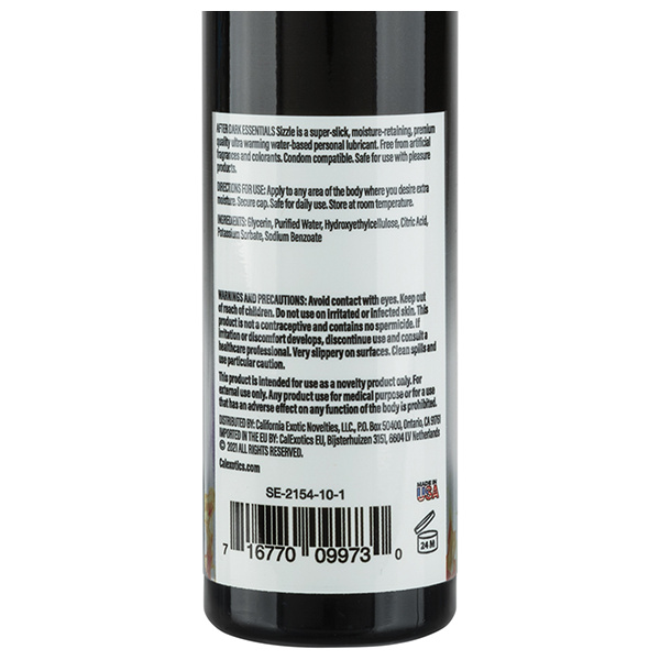 After Dark Essentials Sizzle Ultra Warming Water Based Personal Lubricant - Image 2