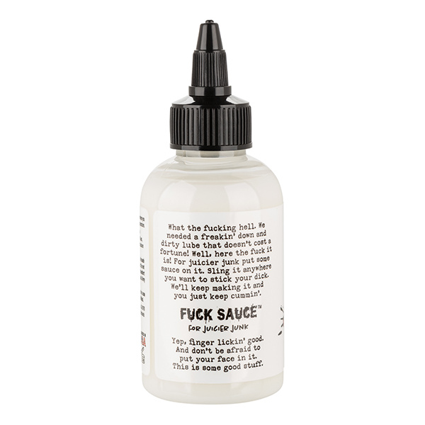 Fuck Sauce Cum Scented Lubricant - 4 oz - Image 3