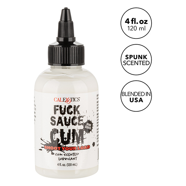 Fuck Sauce Cum Scented Lubricant - 4 oz - Image 2