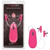 Nipple Play Vibrating Heated Nipple Teasers - Pink