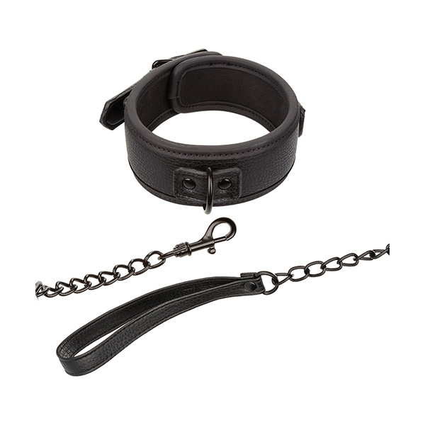 Nocturnal Collection Detachable Collar & Leash - Black - Image 3