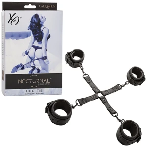 Nocturnal Collection Adjustable Hog Tie - Black