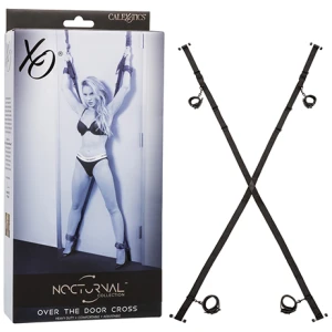 Nocturnal Collection Over the Door Cross - Black