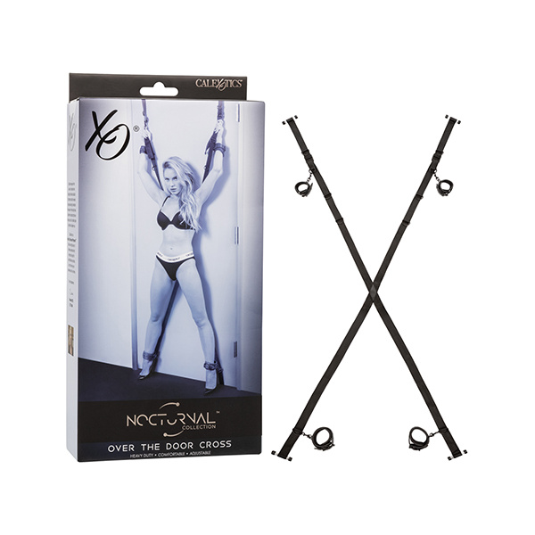 Nocturnal Collection Over the Door Cross - Black