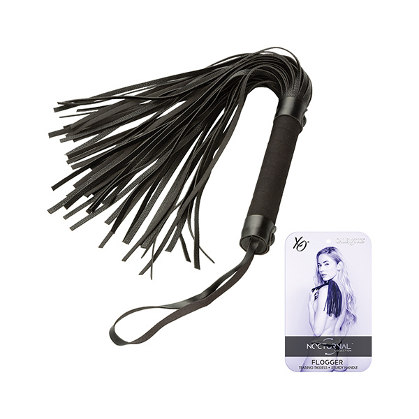 Nocturnal Collection Flogger - Black