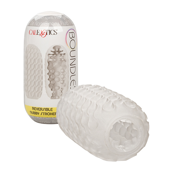 Boundless Reversible Nubby Stroker - White