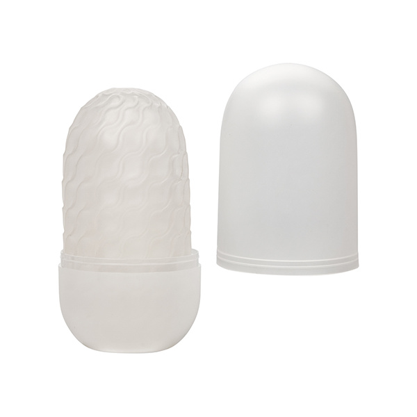 Boundless Reversible Ribbed Stroker - White - Image 2