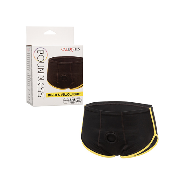 Boundless Boxer Brief - Black/Yellow