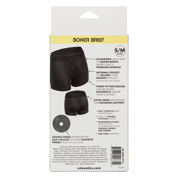 Boundless Boxer Brief S-M - Black - Image 4