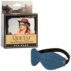 Ride 'Em Premium Denim Collection Eye Mask