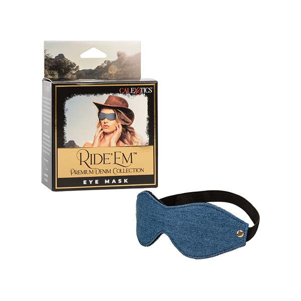 Ride 'Em Premium Denim Collection Eye Mask