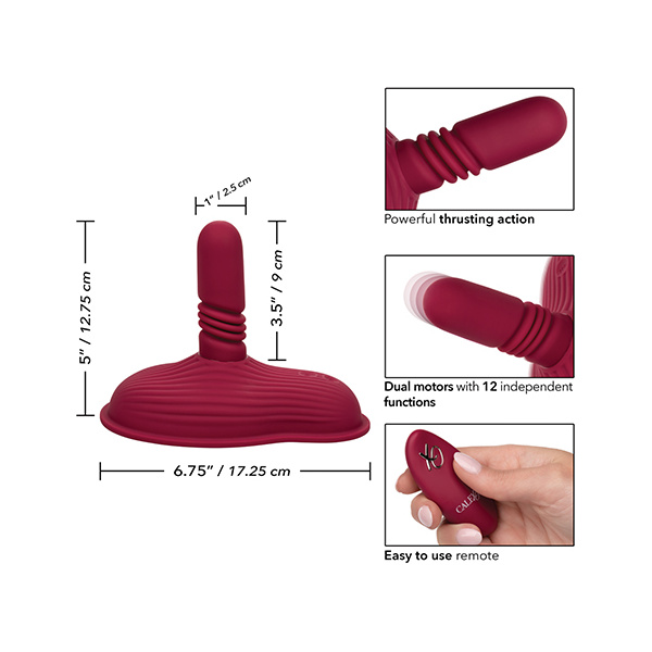 Dual Rider Remote Control Thrust and Grind - Red - Image 4
