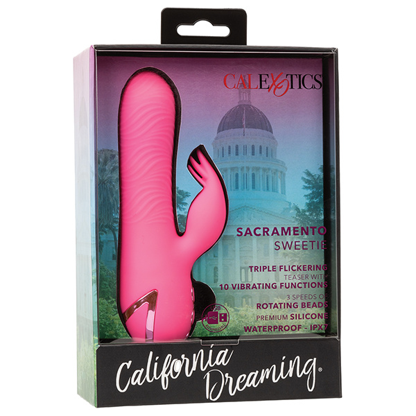 California Dreaming Sacramento Sweetie Vibrator & Rotating Stimulator - Image 4