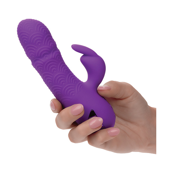 California Dreaming Manhattan Beach Marvel Dual Stimulation Vibe - Purple - Image 2