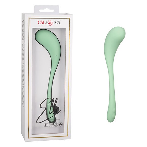 Elle Liquid Silicone Wand - Green