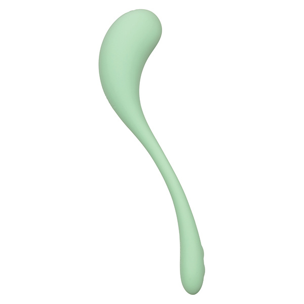 Elle Liquid Silicone Wand - Green - Image 5