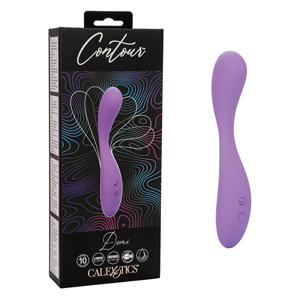 Contour Demi Flexible Massager - Purple