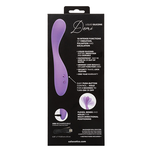 Contour Demi Flexible Massager - Purple - Image 5