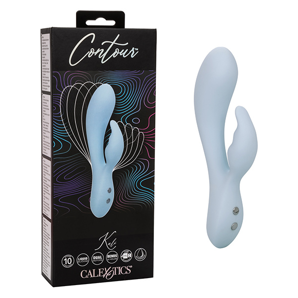 Contour Kali Flexible Dual Massager - Blue