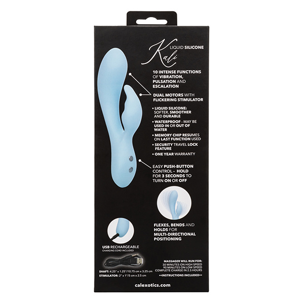 Contour Kali Flexible Dual Massager - Blue - Image 4