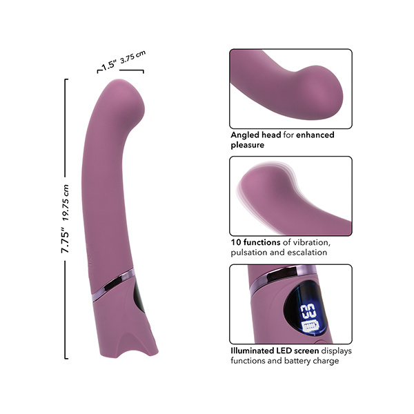 Orgasmatron Digital G-Wand Vibrator - Purple - Image 3