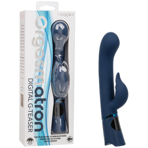 Orgasmatron Digital G-Teaser Vibrator - Blue