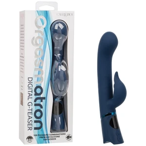 Orgasmatron Digital G-Teaser Vibrator - Blue