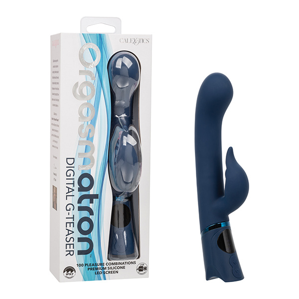 Orgasmatron Digital G-Teaser Vibrator - Blue