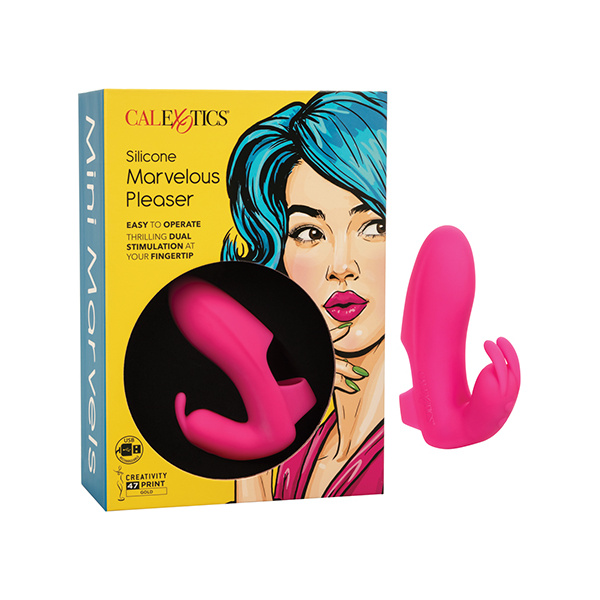 Mini Marvels Silicone Marvelous Pleaser - Pink