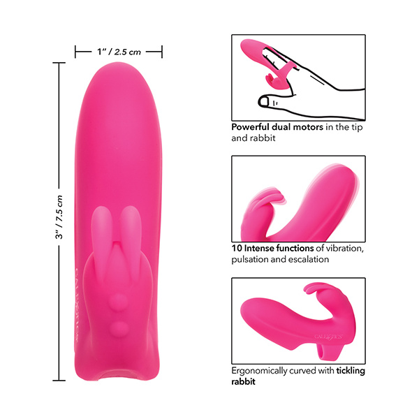 Mini Marvels Silicone Marvelous Pleaser - Pink - Image 2