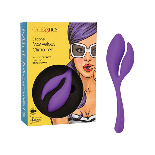 Mini Marvels Silicone Marvelous Climaxer - Purple