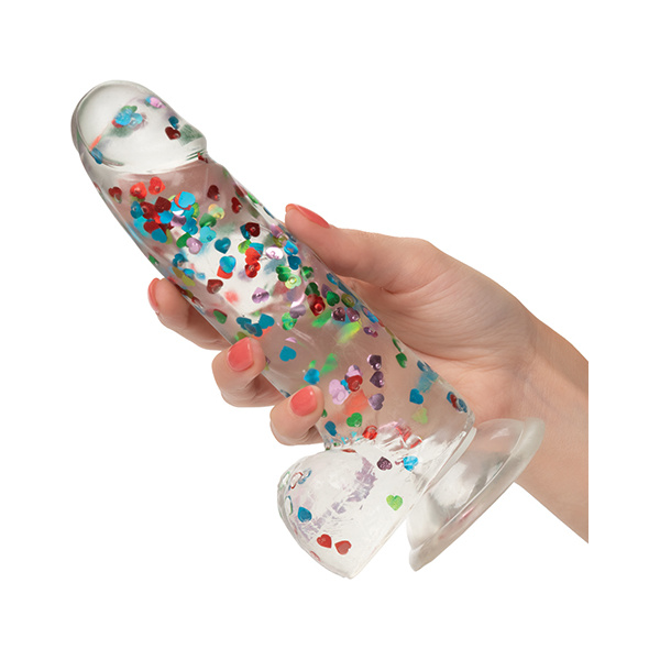 Naughty Bits I Love Dick Heart Filled Dong - Multicolor - Image 4