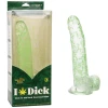 Naughty Bits I Leaf Dick Glow In The Dark Weed Leaf Dildo
