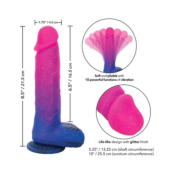 Naughty Bits Ombre Hombre XL Vibrating Dildo - Image 5