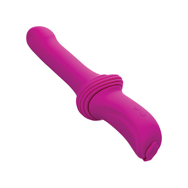 Overdrive Smooth Thruster Remote Control Sex Machine - Fuchsia-Black - Image 5