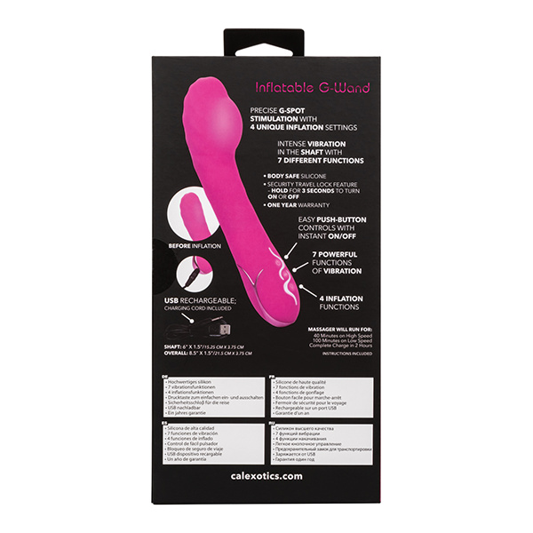 Insatiable G Inflatable G Wand - Pink - Image 5