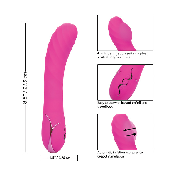 Insatiable G Inflatable G Wand - Pink - Image 4