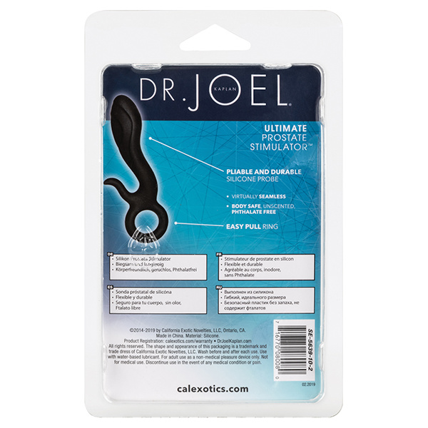 Dr. Joel Ultimate Prostate Stimulator - Black - Image 4