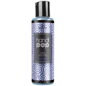 Handipop Hand Job Massage Gel - 4.2 oz Bottle Blueberry Muffin