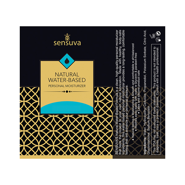 Sensuva Natural Water Based Personal Moisturizer - Image 2