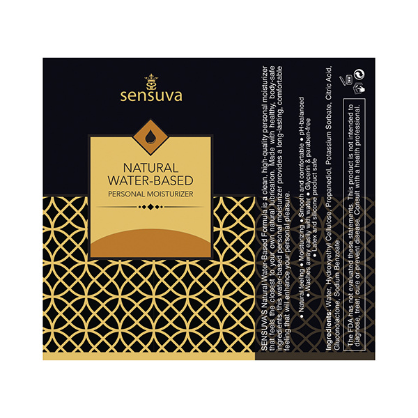 Sensuva Natural Water Based Personal - 4.23 oz Salted Caramel - Image 2