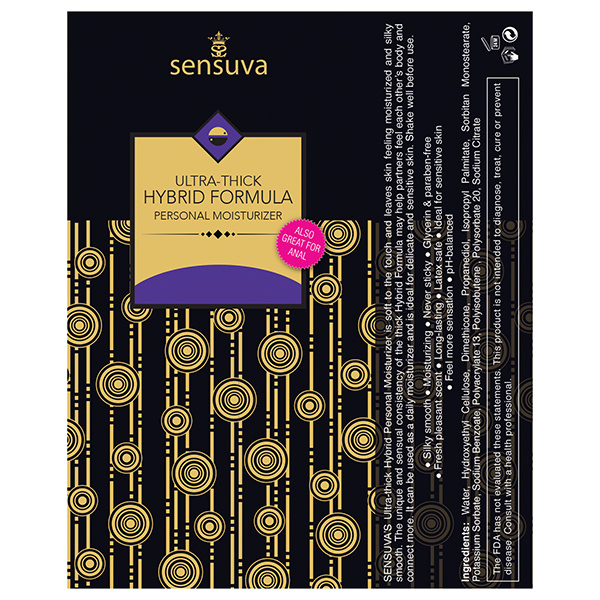 Sensuva Ultra Thick Personal Moisturizer - 1.7 oz Unscented - Image 2