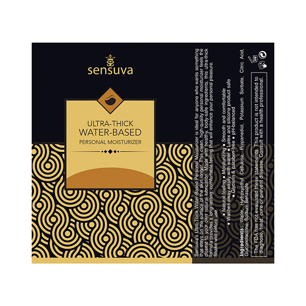 Sensuva Ultra Thick Water Based Personal Moisturizer - 1.93 oz  Salted Caramel - Image 2