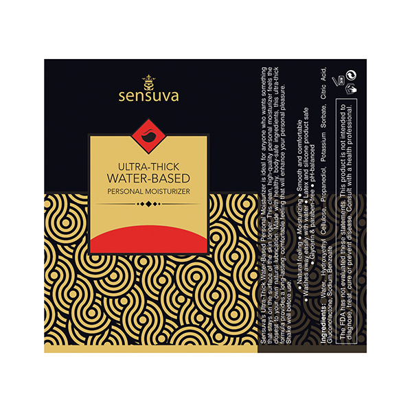 Sensuva Ultra Thick Water Based Personal Moisturizer - 1.93 oz Strawberry - Image 2